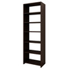 Wardrobe Floorstanding Tower with Shelves - Dark Woodgrain - W 630mm x H 2000mm