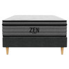 Classic Super King Bed Frame with Medium Plush Mattress