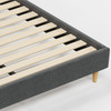 Classic Queen Bed Frame with Plush Mattress