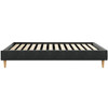 Classic Super King Bed Frame with Plush Mattress
