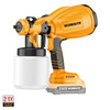 Cordless Spray Gun 1000ml 21V - SKIN ONLY - EXCLUDES BATTERY AND CHARGER