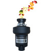 Waste Disposal 1/2 HP 375W - Matte Black