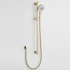 Slide Shower with Four Functions - Brushed Brass