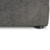Square Grey Ottoman