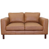 Soren 2 Seater Sofa 1520mm Tan Leather