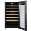 Midea 470mm Wine Cooler 99L Black