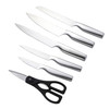 Kitchen Knife and Scissor Set - 6pcs