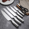 Kitchen Knife and Scissor Set - 6pcs