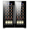 Eurotech 696mm Double Door Wine Cooler 111L Black