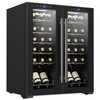 Eurotech 696mm Double Door Wine Cooler 111L Black