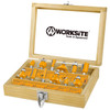Router Bit Set 1/4 - Pack of 12
