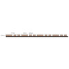 Acoustic Wide and Narrow Slat Wall Panels 3.24m² Cherry Wood 2x Panels - W 600mm x H 2700mm