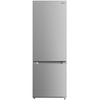 Midea 595mm BMF Fridge Freezer 340L Brushed Stainless Steel 4 Star