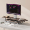 Monitor Riser with Storage Tray - Brown