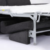 Walter 2 Seater Sofa Bed Charcoal