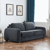 Walter 2 Seater Sofa Bed Charcoal