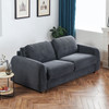 Walter 2 Seater Sofa Bed Charcoal