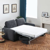Walter 2 Seater Sofa Bed Charcoal