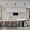 SPC Wall Panels 3.12m² Light Cement 1x Panel - W 1200mm x H 2600mm