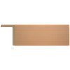 WPC Decking Edge Finishing L Trim Natural Oak 5.4m