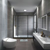 Porcelain Finger Mosaic Tiles 296 x 300mm - 22mm x 145mm - 24 (2x12) Grey
