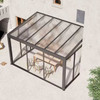 Aluminium Sunroom with Sliding Glass Doors - 4m x 2.8m