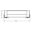 Ultra-Slim Soft Close Storage Drawer for 400mm Cabinet