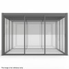 Sliding Glass Door 2.7 x 2.1m - Dark Grey