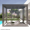 Sliding Glass Door 2.7 x 2.1m - Dark Grey
