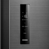 Midea 897mm Side by Side Fridge Freezer 553L Black Stainless Steel 3.5 Star