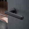 TDX Berlin Passage Door Handle - Matte Black