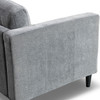 Cooper 3 Seater Sofa with Chaise 2850mm Grey - RHS
