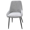 Eve Dining Chair - 1pc - Grey