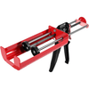 Heavy Duty Dual Cartridge Caulking Gun for Epoxy Grout and Adhesives