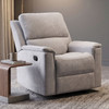 Arthur Recliner Armchair 910mm Light Grey