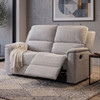 Arthur Recliner 2 Seater Sofa 1450mm Light Grey