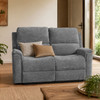 Arthur Recliner Lounge Suite Dark Grey - 3 Seater Sofa + 2 Armchairs