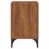 Avery 2 Drawer Bedside Table 500mm x 650mm - Chestnut