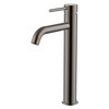 Vogue Linear Tall Basin Mixer Black Chrome