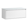 Vogue Hudson Wall Vanity with Artificial Marble Countertop 800mm