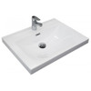 Vogue Fremont Wall Vanity White Lacquer with Omega Top 600mm