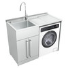 Laundry Tub 1200mm With Washer Cabinet - APPLIANCE NOT INCLUDED