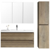 Soho Wall Vanity Forest Grain with Omega Top 1200mm