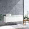 Vogue Hudson Wall Vanity with Artificial Marble Countertop 1200mm