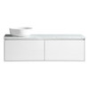 Vogue Hudson Wall Vanity with Artificial Marble Countertop 1200mm
