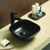 Vogue Vessel Basin 360mm Matte Black