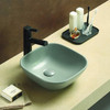 Vogue Vessel Basin 360mm Matte Light Grey