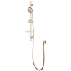 Vogue Linear Slide Shower - Brushed Brass