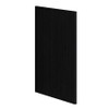 Rebon Kitchen Tall End Panel 604mm Black Woodgrain