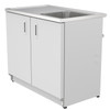 Vogue Alpine Laundry Cabinet with Removable 3 Baskets - 1000mm